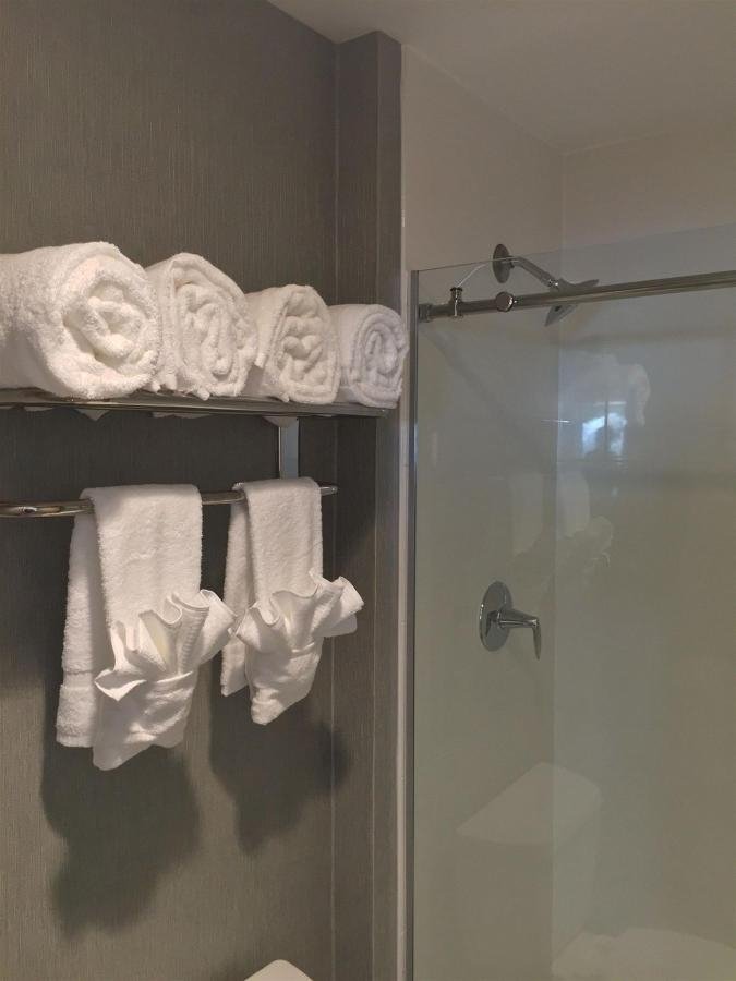 Towels in the bathroom